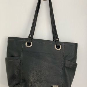 The Sak black leather handbag